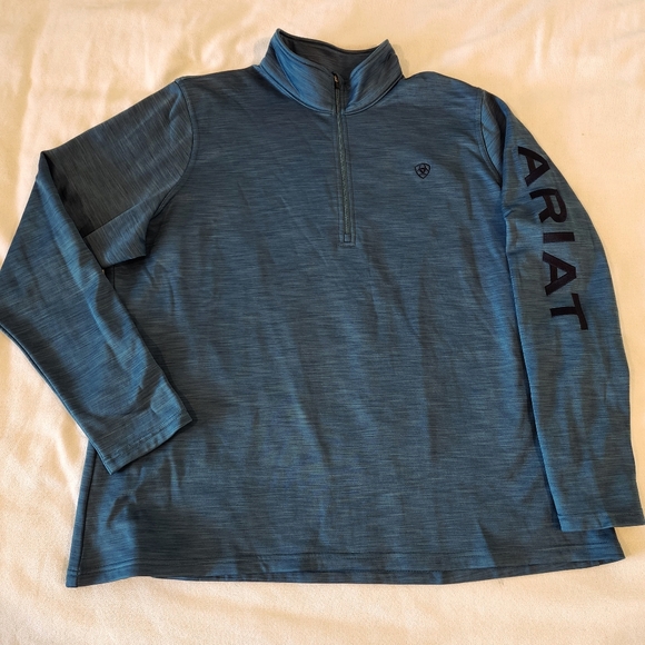 Ariat Tops - Ariat Tek Team Mid States 1/2 Zip Sweatshirt Size XXL